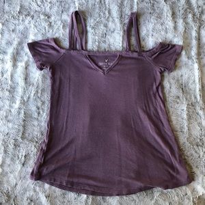 American Eagle Ribbed Top